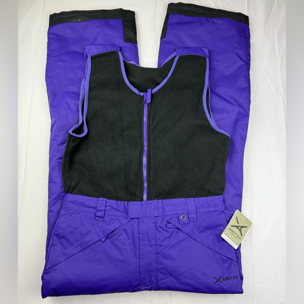 Arctix kids Purple Snow overalls Pants size XL
